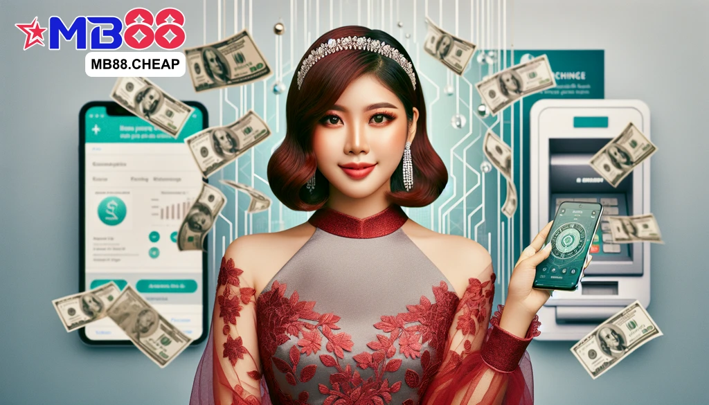 Phương thức rút tiền rỏ ràng, nhanh gọn